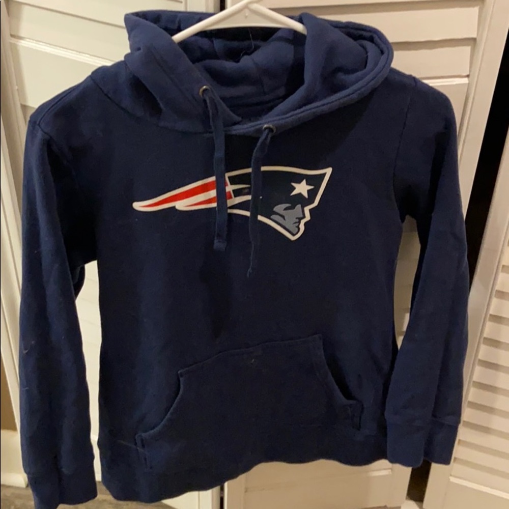 Patriots hoodie worn ONCE!